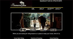 Desktop Screenshot of horsebackridingalpharetta.com