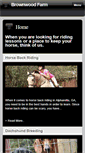 Mobile Screenshot of horsebackridingalpharetta.com
